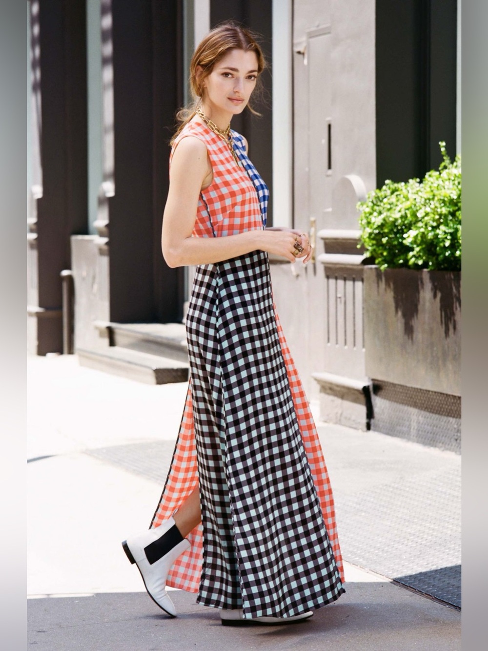 DIANE VON FURSTENBERG silk dress